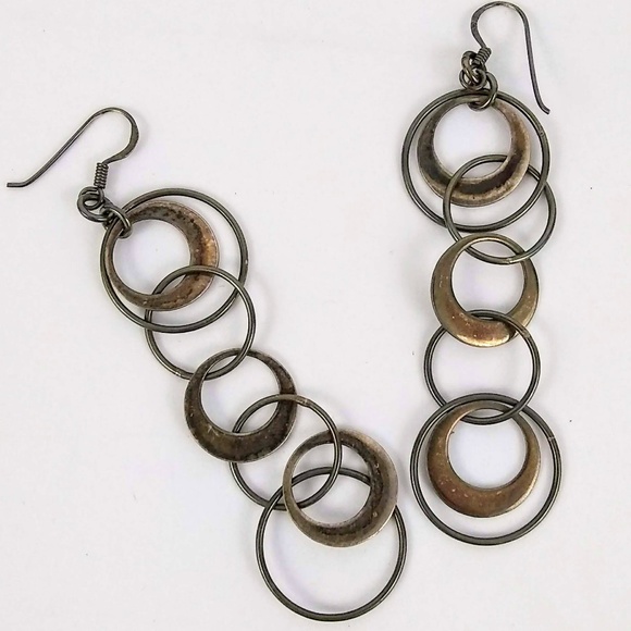 Circle Earrings Women's Costume Jewelry - Picture 2 of 3